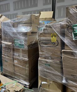 Target liquidation pallets for sale with mixed apparel and household goods