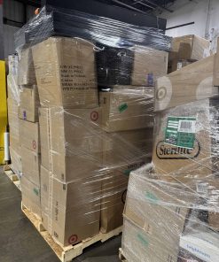 Target liquidation pallets for sale with mixed apparel and household goods