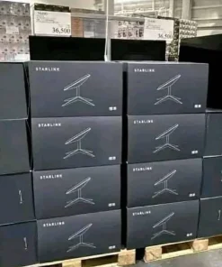 Starlink Satellite Internet Kit Pallet, 12 kits, $450 per pallet