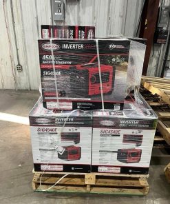 Inverter Generator Liquidation Pallet, unit count not listed, $2,000 per pallet
