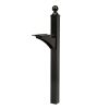 Architectural Mailboxes Landover aluminum Mailbox Post Black