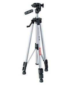 BOSCH Bt150 Compact Tripod with Extendable Height for Use with Line Lasers, Point Lasers, and Laser Distance Tape Measuring Tools
