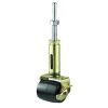 Shepherd Hardware 2-1/8 in. D Swivel Soft Rubber Caster 125 Lb 2 pk