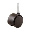 Shepherd Hardware Caster Furniture 2in 2WHL blk 9418