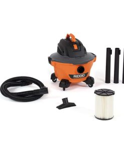 6 Gal. 3.5 Peak HP NXT Shop Vacuum Wet Dry Vac with General Debris Filter, Locking Hose and Attachments HD06001