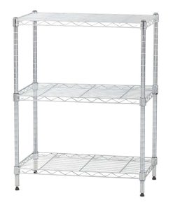 3 Shelf Wire Storage Unit
