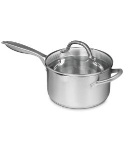 Sedona Pro Stainless Steel 3.5-Qt. Saucepan with Draining Lid