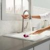 KohLER Malleco Touchless Pull-Down Kitchen Faucet with Soap Dispenser