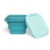 Core Home Set of 2 Square Collapsible Food Containers with Cover