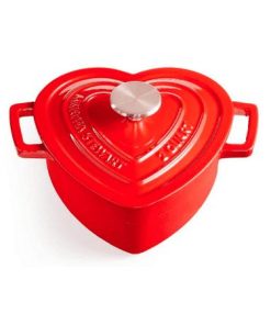 Closeout! Martha Stewart Collection Enameled Cast Iron 2-Qt. Heart-Shaped Casserole