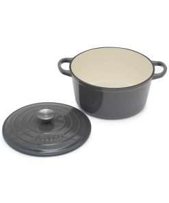 Sedona Enamel Cast Iron 5-Qt. Dutch Oven – Gray