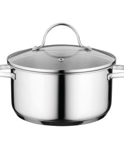 Berghoff – Cooking Pot – with Lid – 20 cm – Comfort – Glass Lid