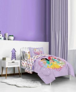 Closeout! Disney Princesses 8-Pc. Reversible Full Comforter Set
