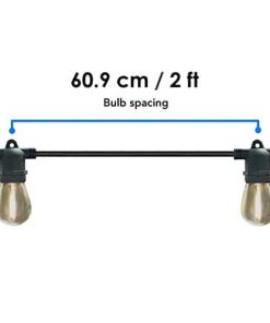 Member’s Mark 35′ LED Solar String Lights (15 Bulbs)