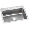 DSESR12722MR2 Dayton Stainless Steel 27 22 8 Bowl Dual Mount Sink