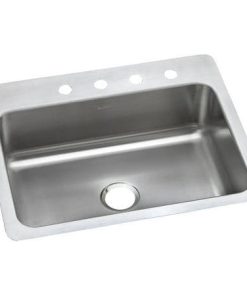 DSESR12722MR2 Dayton Stainless Steel 27 22 8 Bowl Dual Mount Sink