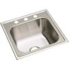 Elkay Dayton Stainless Steel 20 20 10-1/8 Bowl Drop-In Laundry Sink
