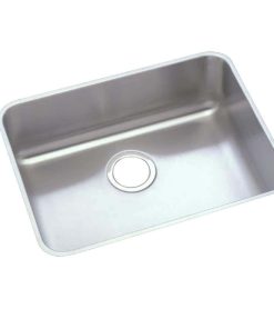 Elkay Lustertone Classic Stainless Steel 21-1/2 18-1/2 4-7/8 Bowl Undermount ADA Sink