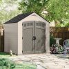 Vista 7 ft. W x 7 Ft. D Plastic Shed (50 Sq. Ft.)