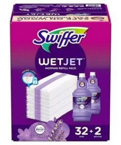 Swiffer WetJet Refill Pack (32 Pads + 2 Bottles)