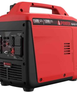 A-IPower 1500-Watt Recoil Start Gasoline Powered Ultra-Light Inverter Generator with 60CC OHV Engine and Co Sensor Shutdown