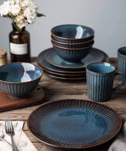 Member’s Mark 16-Piece Dinnerware Set-Blue
