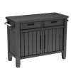 Keter Unity XL Barbecue Unity, Ideal as a Support for the Preparation of Barbecue, 134 x 51.7 x 90 H cm
