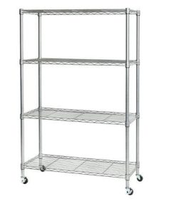 Seville Classics Solid Steel Wire Shelving Storage Unit