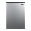 4.4 Cu. ft. Mini Fridge in Stainless Steel Look Without Freezer