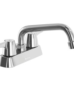 Glacier Bay Aragon 4 in. Centerset 2-Handle Laundry Faucet in Chrome