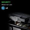 Sentrysafe 1200 Fire-Resistant Box Safe with Key Lock 0.18 Cu. Ft