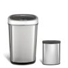 Nine Stars 13.2 gal Motion Sensor Trash Can Combo