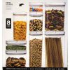 Members Mark Fliplock Storage Containers Set Of 8 With Lid, Bpa Free , Airtight Seal , Stackable