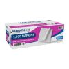 Marathon 1/4 Fold Dinner Napkins, White, 500 Napkins