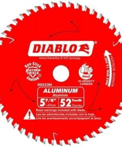 Diablo 5-7/8 In. D x 5/8 In. Carbide Circular Saw Blade 52 Teeth 1 pk