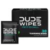 DUDE Wipes Flushable Wipes XL on-the-go Wet Wipes Mint Chill 30 Count