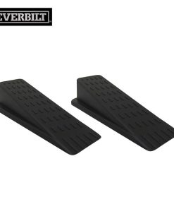 Heavy-Duty Brown Rubber Door Stop (2-Pack)