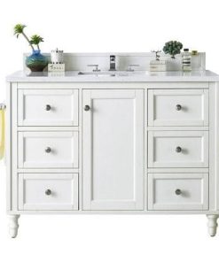 James Martin Vanities 301-V48 Copper Cove Encore 48 Basin Poplar Vanity