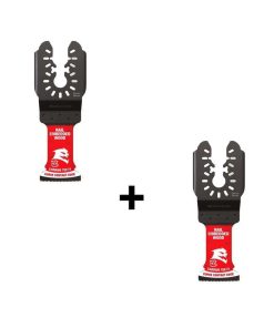1-1/4 in. Universal Fit Carbide Oscillating Blade for Nail Embedded Wood Cuts (2-Pack)