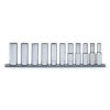 HUSky 1/2 in. Drive Deep Metric Socket Set (11-Piece)