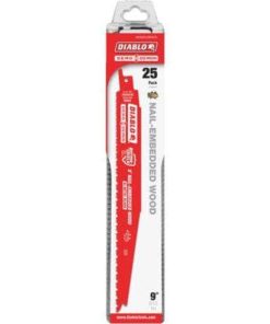 Diablo 25 Pack of Genuine OEM Reciprocating Saw Blade # DS0912BW-25PK