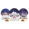Festive Light-Up Snow Globes with Spiced Gingerbread Cookies