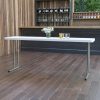 Flash Furniture 18 72 Folding Table White