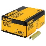 DEWALT DW16S219G-135M Crown Staple, 1-1/2 in L Leg, 1 in W Crown