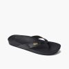 Reef Cushion Bounce Court Flip Flop in Black Sassy