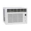 GE 6,000 BTU 115-Volt Window Air Conditioner for Bedroom or 250 Sq. Ft. Rooms in White with Remote
