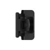 Matte Black 3/8 in. (10 mm) Inset Double Demountable