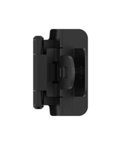 Matte Black 3/8 in. (10 mm) Inset Double Demountable