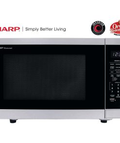 Sharp – 1.4 Cu.ft Countertop Microwave Oven