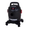 Husky 4 gal. Poly Wet/Dry Vac with Filter, Hose, and Accessories